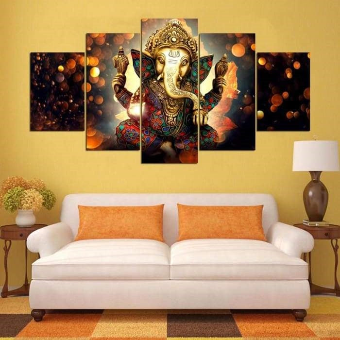 Peinture "Ganesh Méditation"