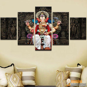 Peinture "Dieu Ganesh"