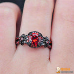 Bague "Envie Rubis"