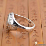 Bague Mantra "Fleur du Lotus" en Argent 925