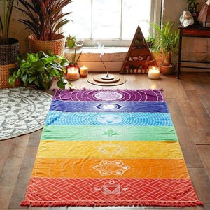 Tapis de Méditation 7 Chakras