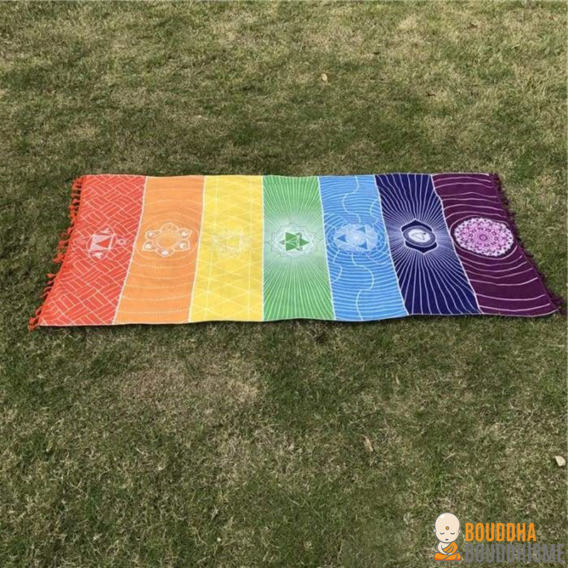 Tapis de Méditation 7 Chakras