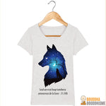 T-Shirt Femme "Loup"