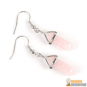 Boucles d'oreilles en Pierre semi-précieuse - 10 pierres disponibles