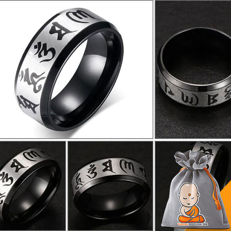 Bague Mantra "Om Mani Padme Hum"