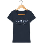 T-Shirt Femme "Phases de la Lune"