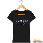 T-Shirt Femme "Phases de la Lune"