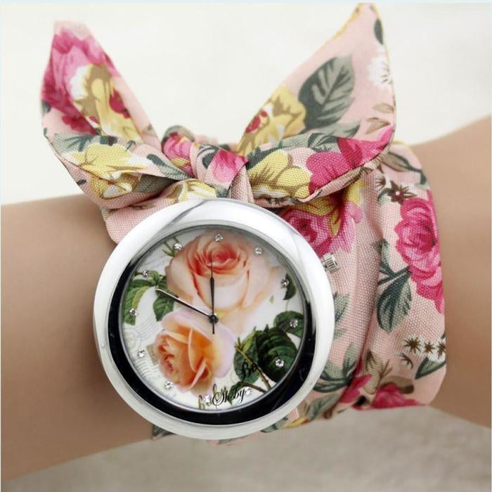 Montre "Douceur Florale" - 8 modèles disponibles