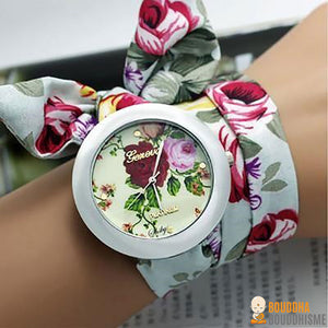 Montre "Douceur Florale" - 8 modèles disponibles