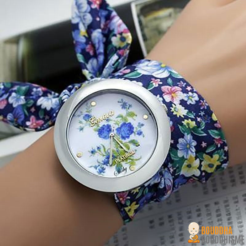 Montre "Douceur Florale" - 8 modèles disponibles