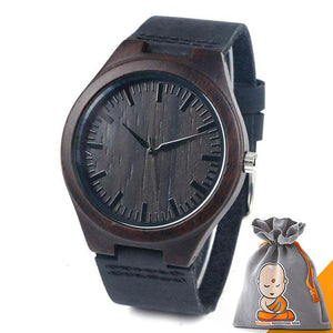 Montre "Casual" en bois naturel