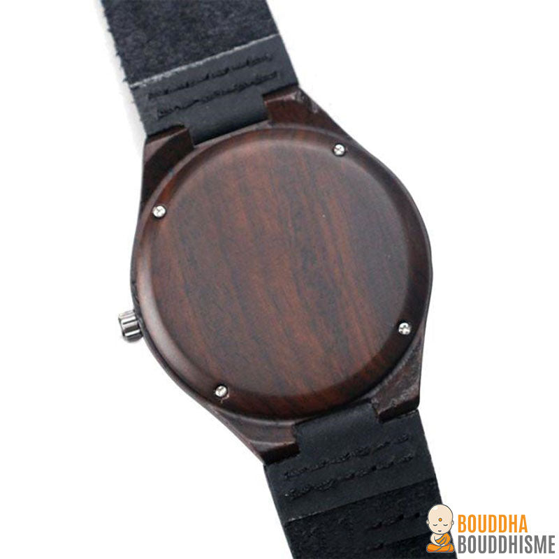 Montre "Casual" en bois naturel