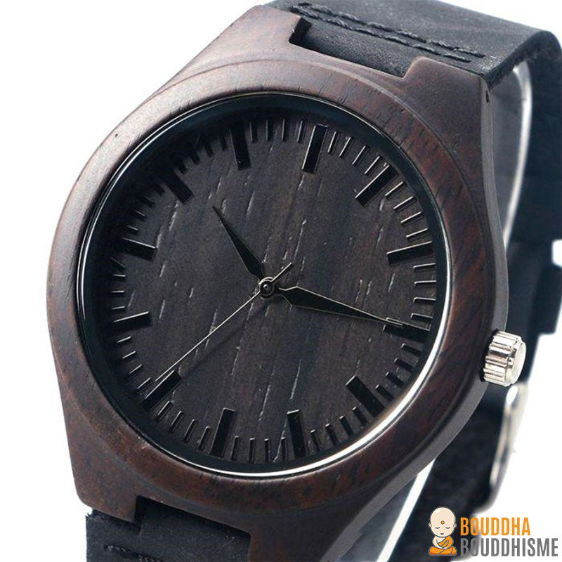 Montre "Casual" en bois naturel