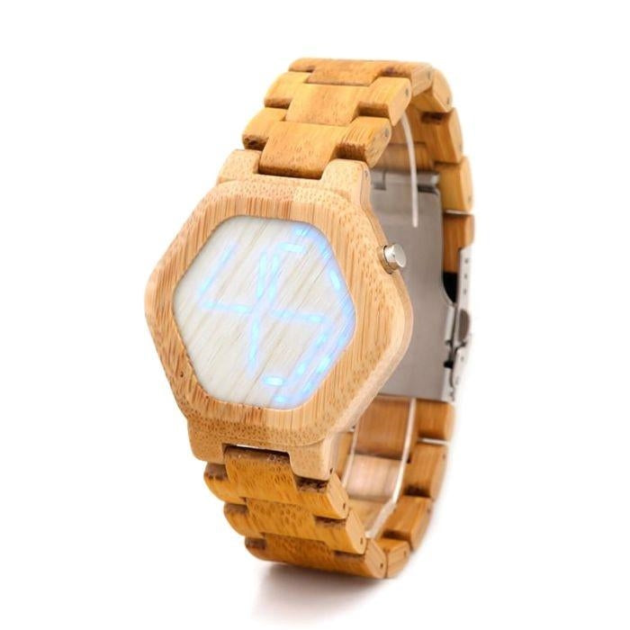 Montre "Digitale Bambou"