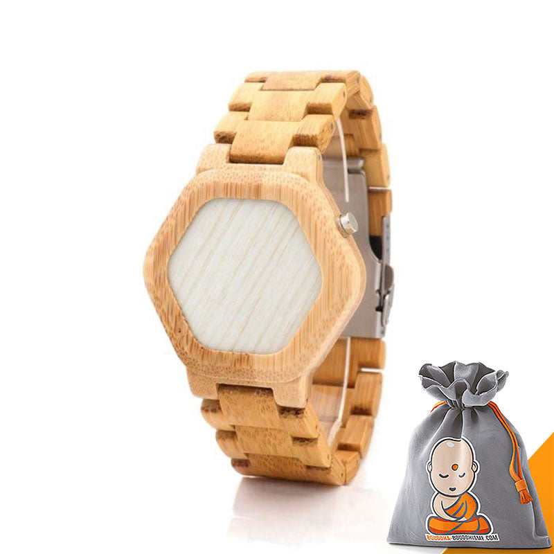 Montre "Digitale Bambou"