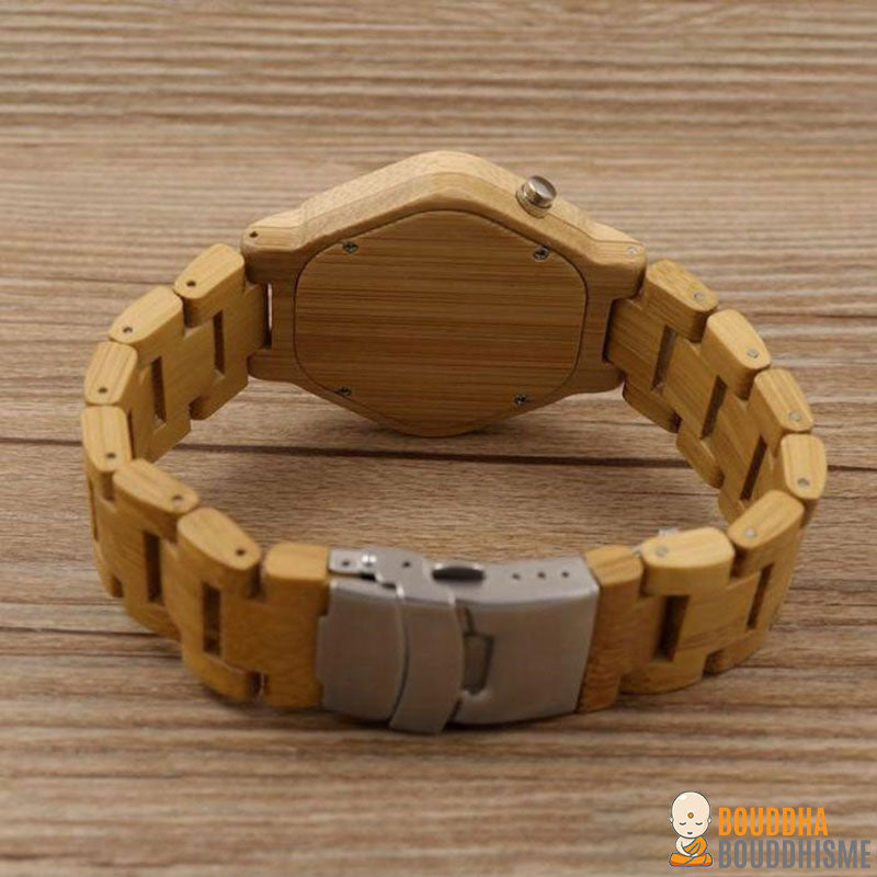 Montre "Digitale Bambou"