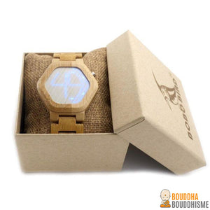 Montre "Digitale Bambou"