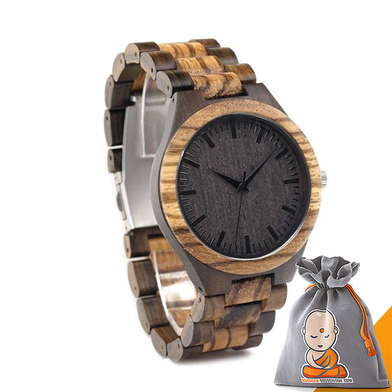 Montre "Force de la Nature" en Bois