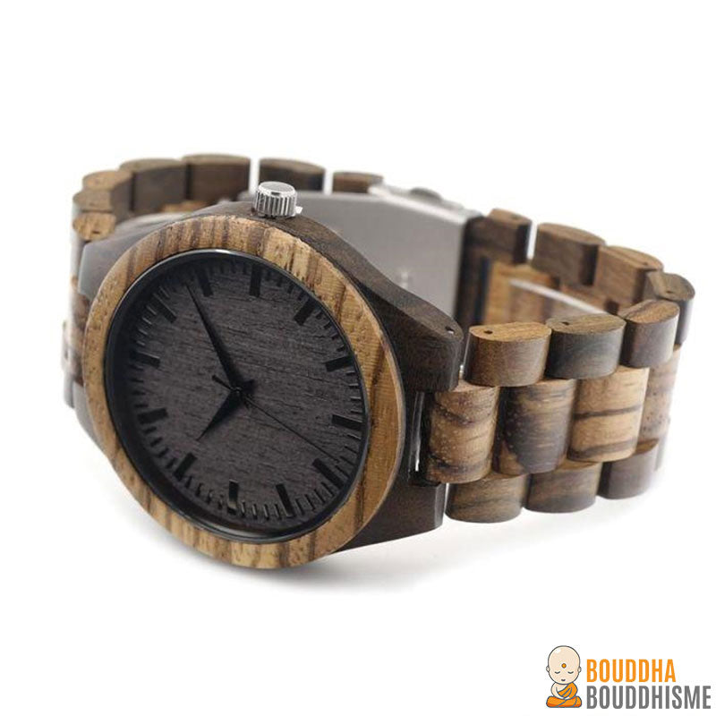 Montre "Force de la Nature" en Bois