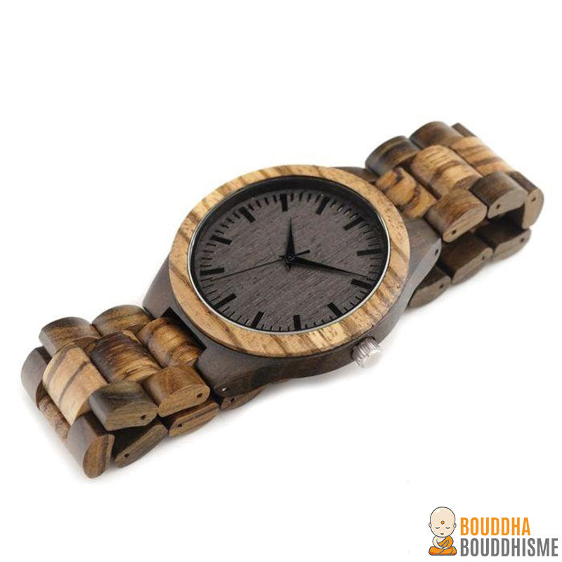 Montre "Force de la Nature" en Bois