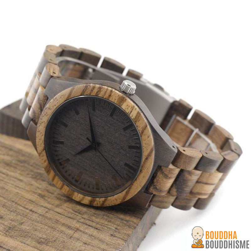 Montre "Force de la Nature" en Bois