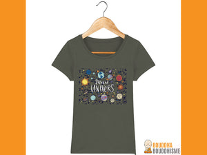 T-Shirt Femme "Merci Univers"