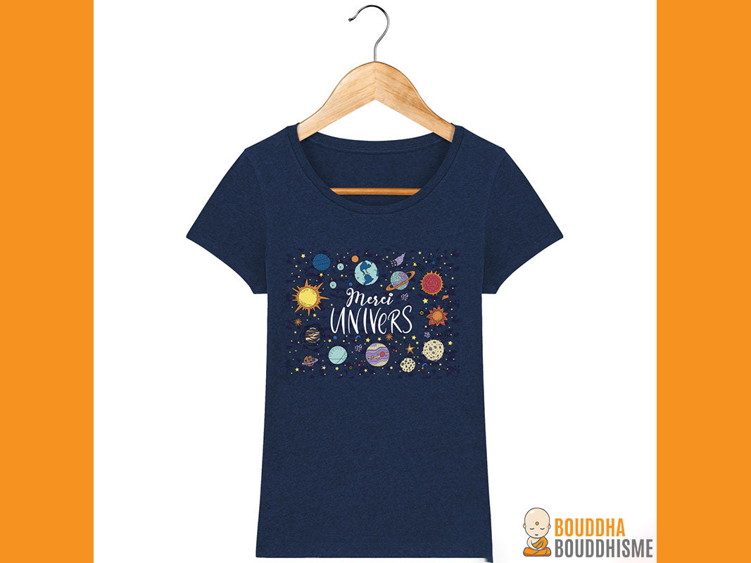 T-Shirt Femme "Merci Univers"