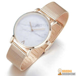 Montre "Marbre" - Bracelet en Métal - 3 modèles disponibles