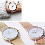 Montre "Marbre" - Bracelet en Métal - 3 modèles disponibles