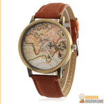 Montre Vintage "Aventure" - 7 couleurs disponibles