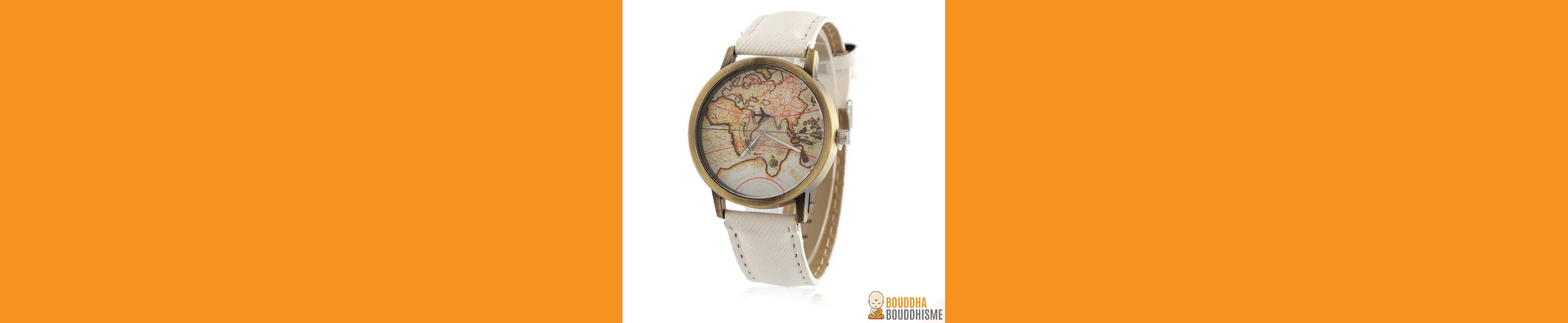 Montre Vintage "Aventure" - 7 couleurs disponibles