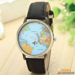 Montre "Globe-Trotteur" - 7 couleurs disponibles