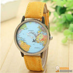 Montre "Globe-Trotteur" - 7 couleurs disponibles