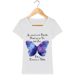 T-Shirt Femme "Transformation du Papillon"