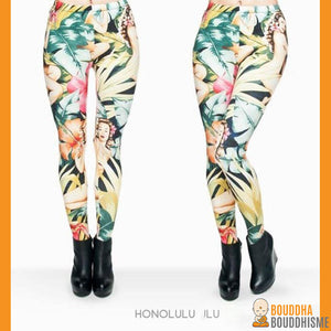 Leggings Nature - 7 styles disponibles - Taille unique