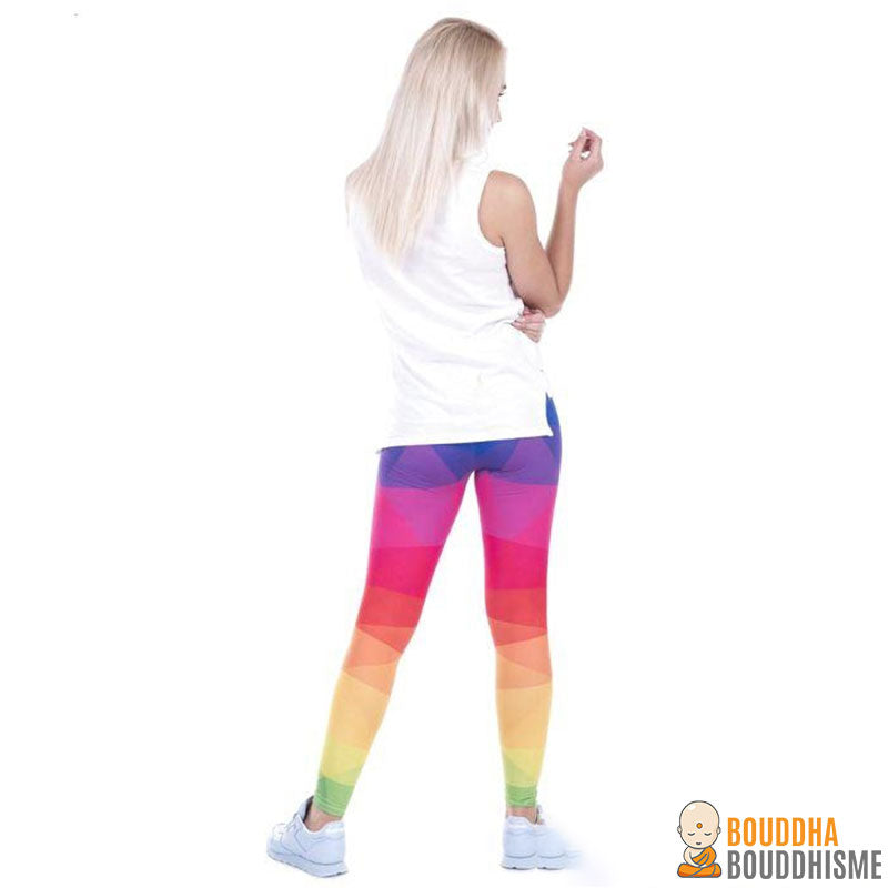 Legging Arc-en-ciel - Taille unique