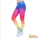 Legging Arc-en-ciel - Taille unique