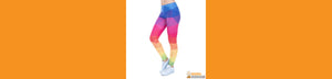 Legging Arc-en-ciel - Taille unique