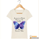 T-Shirt Femme "Transformation du Papillon"