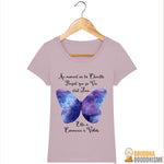 T-Shirt Femme "Transformation du Papillon"