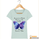 T-Shirt Femme "Transformation du Papillon"