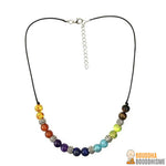 Collier "7 Chakras" en Pierres Naturelles