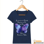 T-Shirt Femme "Transformation du Papillon"