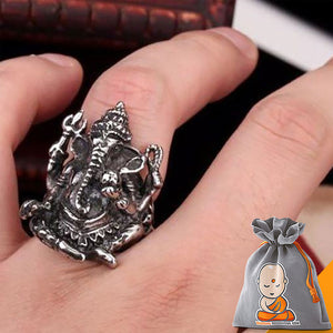 Bague Ganesh le Dieu éléphant