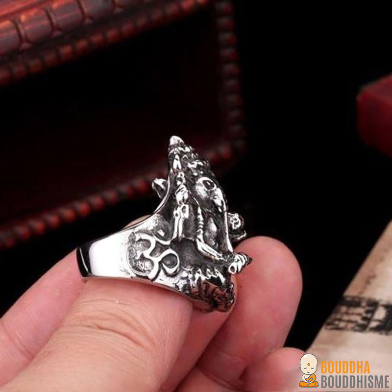 Bague Ganesh le Dieu éléphant