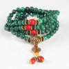 Bracelet Mala 108 Perles en Malachite Naturelle