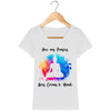 T-Shirt Femme "Créons le monde"