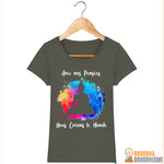 T-Shirt Femme "Créons le monde"