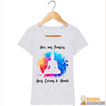 T-Shirt Femme "Créons le monde"