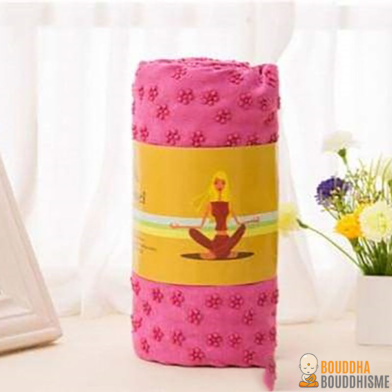 Serviette de Yoga 183 x 61 cm avec son Sac de Transport